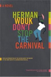 Cover of Don't Stop the Carnival by Herman Wouk