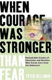 Cover of When Courage Was Stronger Than Fear by Peter Hellman