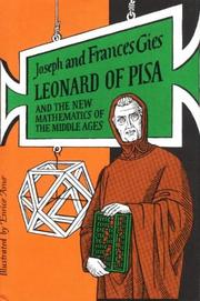 Front cover of Leonard of Pisa and the new mathematics of the Middle Ages by Joseph Gies