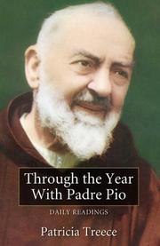 Front cover of Through the year with Padre Pio by Pio of Pietrelcina, Saint
