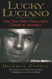 Cover of Lucky Luciano by Hickman Powell