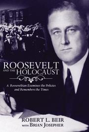 Cover of Roosevelt and the Holocaust by Robert Beir