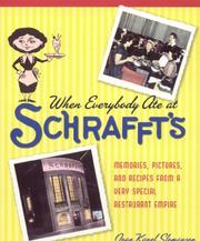 Front cover of When Everybody Ate at Schrafft's by Joan Kanel Slomanson