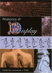 Front cover of Rhetorics of display by Lawrence J. Prelli