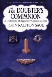 Cover of The doubter's companion by John Ralston Saul