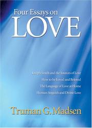 Cover of Four Essays on Love by Truman G. Madsen