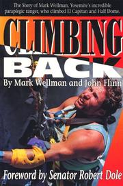 Cover of Climbing back by Mark Wellman