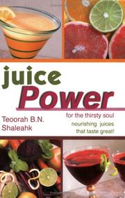 Front cover of Juice Power by Teoorah B. N. Shaleahk