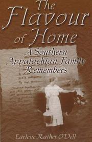 Front cover of The flavour of home by Earlene Rather O'Dell