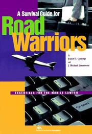 Cover of A survival guide for road warriors by Daniel S. Coolidge