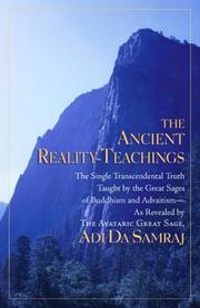 Cover of The Ancient Reality-Teachings ("Perfect Knowledge" Series) by Adi Da Samraj