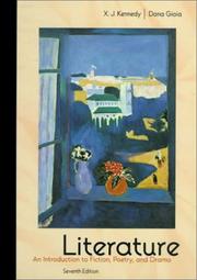 Front cover of Literature by X. J. Kennedy