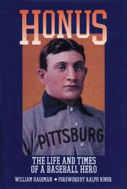 Cover of Honus by William Hageman
