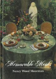 Cover of Memorable meals by Nancy Wood Moorman