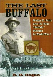 Cover of The last Buffalo by E. B. Hogan