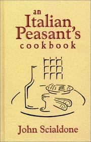Cover of An Italian peasant's cookbook by John Scialdone