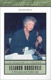 Cover of Eleanor Roosevelt by J. William T. Youngs