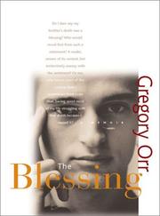 Cover of The Blessing by Gregory Orr
