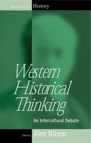 Front cover of Western historical thinking by Jörn Rüsen