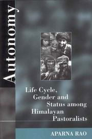 Cover of Autonomy by Aparna Rao