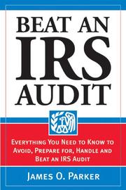 Cover of "Beat an IRS Audit by James O. Parker