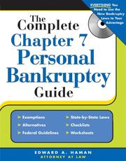 Cover of The Complete Chapter 7 Personal Bankruptcy Guide by Edward Haman