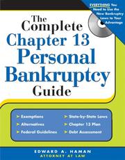 Front cover of The Complete Chapter 13 Personal Bankruptcy Guide by Edward Haman