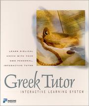 Cover of Greek Tutor by Unknown