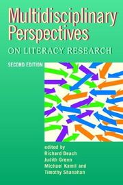 Front cover of Multidisciplinary Perspectives on Literacy Research (Language & Social Processes) (Language & Social Processes) by Unknown