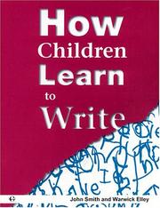 Cover of How children learn to write by John W. A. Smith