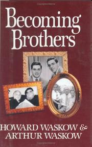 Cover of Becoming brothers by Howard Waskow