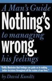 Cover of Nothing's wrong by David Kundtz