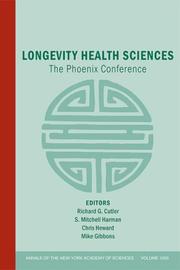 Front cover of Longevity health sciences by Phonenix Conference on Longevity Health Science (2003 Scottsdale, Ariz.)