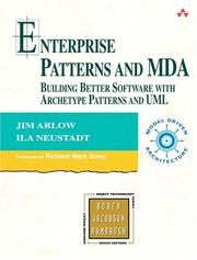 Cover of Enterprise patterns and MDA by Jim Arlow