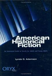 Cover of American historical fiction by Lynda G. Adamson