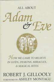 Front cover of All about Adam & Eve by Robert J. Gillooly