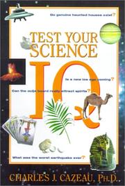 Cover of Test Your Science IQ by Charles Cazeau
