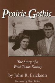 Cover of Prairie Gothic by John R. Erickson