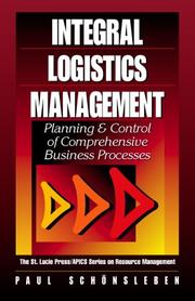 Cover of Integrales Logistikmanagement by Paul Schönsleben