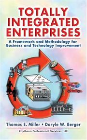 Cover of Totally integrated enterprises by Miller, Thomas E.