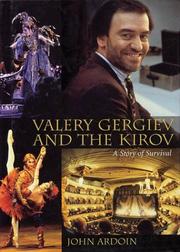 Front cover of Valery Gergiev and the Kirov by John Ardoin