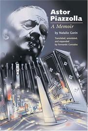 Cover of Astor Piazzolla by Natalio Gorin