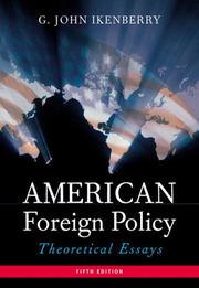 Front cover of American Foreign Policy by G. John Ikenberry
