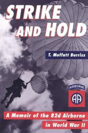 Cover of Strike and Hold by T. Moffatt Burriss