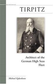 Cover of Tirpitz by Michael Epkenhans