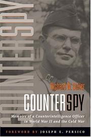 Cover of Counterspy by Richard W. Cutler