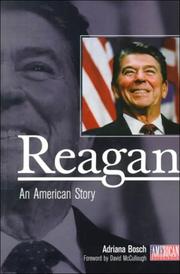 Cover of Reagan by Adriana Bosch