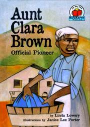 Cover of Aunt Clara Brown by Linda Lowery Keep