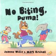 Cover of No biting, Puma! by Jeanne Willis