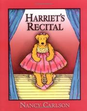 Cover of Harriet's recital by Nancy L. Carlson